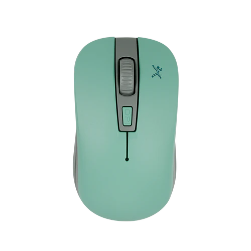 Mouse Inalambrico Optico 800 A 1600 Dpi Simetrico Dongle Usb Perfect Choice Essential - Turquesa