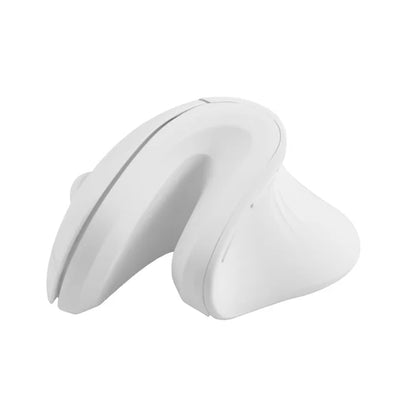 Mouse Vertical Inalambrico 800 A 1200 Dpi Silencioso Conector Usb Ergonomico Perfect Choice Snouse - Blanco