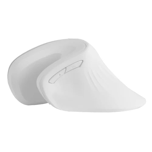 Mouse Vertical Inalambrico 800 A 1200 Dpi Silencioso Conector Usb Ergonomico Perfect Choice Snouse - Blanco