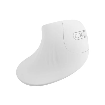 Mouse Vertical Inalambrico 800 A 1200 Dpi Silencioso Conector Usb Ergonomico Perfect Choice Snouse - Blanco