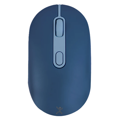 Mouse Recargable Perfect Choice 2.4ghz/bt Colori Clic Silencioso Colori Azul