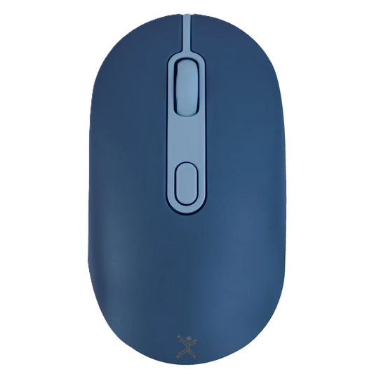 Mouse Recargable Perfect Choice 2.4ghz/bt Colori Clic Silencioso Colori Azul