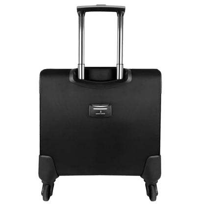 Maleta De Viaje Rotacion 360 Grados En Ruedas Con Trolley Y Compartimiento Para Laptop 15.6 Pulgadas Perfect Choice Prit - Negro