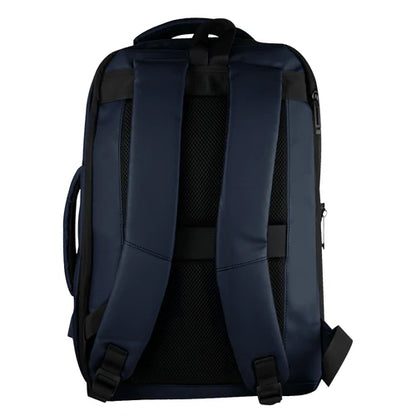 Mochila Expandible Para Laptop 15.6 Resistente Al Agua Azul Tundra Perfect Choice