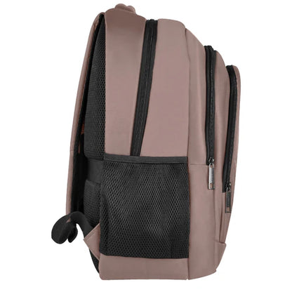 Mochila Perfect Choice Para Laptop 15.6 - 17 Pulgadas Comfort - Taupe