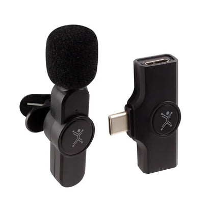 Microfono Inalambrico Para Streaming Fidelity Perfect Choice Negro