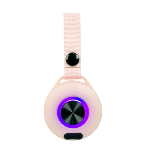 Bocina Inalambrica Bluetooth Portatil Recargable Luz Rgb Funcion Tws Perfect Choice Handy - Negro