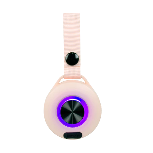 Bocina Inalambrica Bluetooth Portatil Recargable Luz Rgb Funcion Tws Perfect Choice Handy - Negro