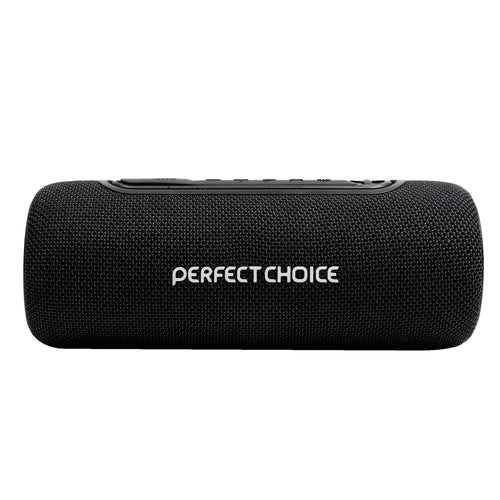 Bocina Portatil Inalambrica 20w Lumino Negra Perfec Choice