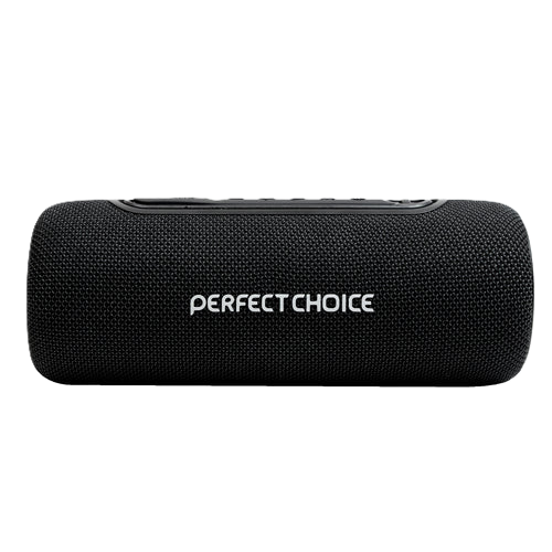 Bocina Portatil Inalambrica 20w Lumino Negra Perfec Choice