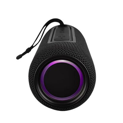 Bocina Portatil Inalambrica 20w Lumino Negra Perfec Choice