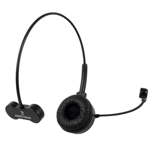 Diadema Bt Mono Con Microfono Flexible Perfect Choice Negro
