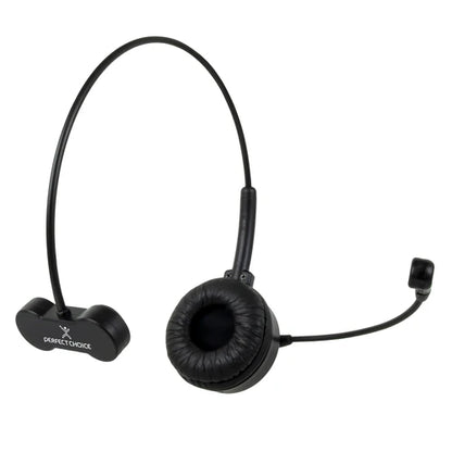 Diadema Bt Mono Con Microfono Flexible Perfect Choice Negro