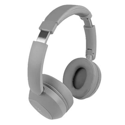 Audifonos On-ear Inalambricos Plegables Manos Libres Con Bt Perfect Choice Soundia - Gris
