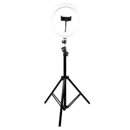 Aro De Luz 10 Para Streaming Lumeria, Base Expandible Y Tripie Hasta 1.60mts. Perfect Choice