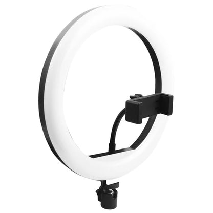 Aro De Luz 10 Para Streaming Lumeria, Base Expandible Y Tripie Hasta 1.60mts. Perfect Choice