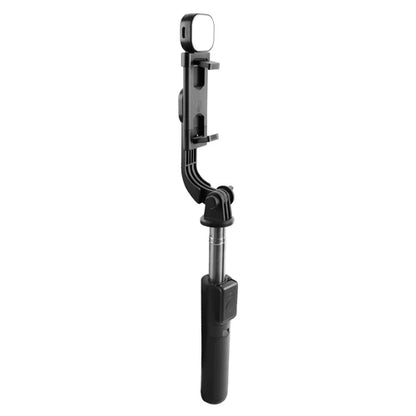 Baston Tripie Plegable Con Luz Led, Selfie Stick Selfix Con Lampara. Bluetooth Perfect Choice