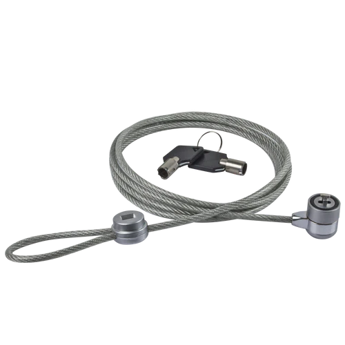 Candado Universal Con Llave Para Laptop Perfect Choice Gris