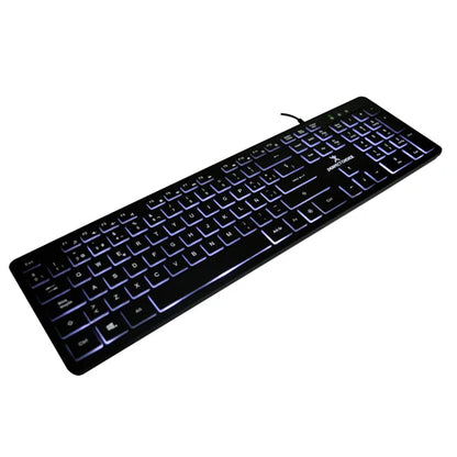 Teclado Alambrico Slim Con Iluminacion Backlight Perfect Choice