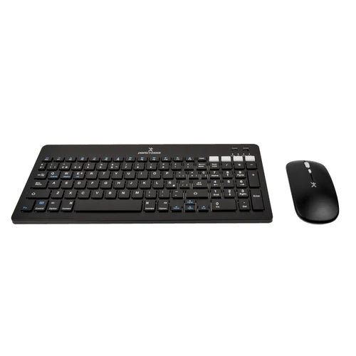 Kit De Teclado Y Mouse Regargable Inalambrico Negro Zebrary Perfect Choice