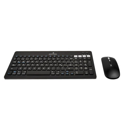 Kit De Teclado Y Mouse Regargable Inalambrico Negro Zebrary Perfect Choice