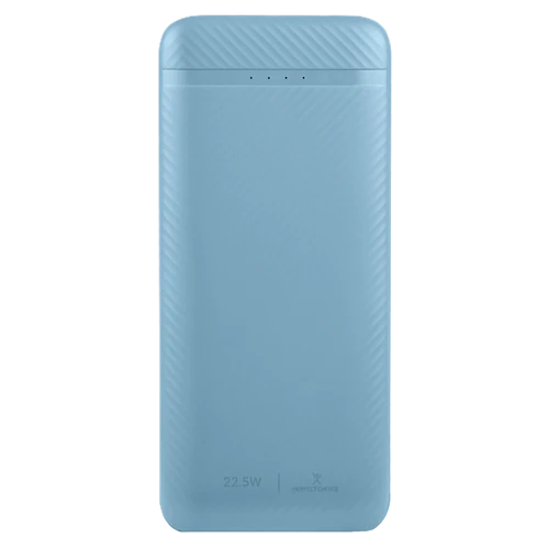 Power Bank 10,000 Mah Carga Rapida 22.5w Con Cable Usb-c Integrado, Bolt Azul Perfect Choice
