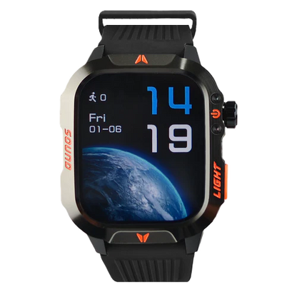 Reloj Inteligente Deportivo Everest Perfect Choice, Sumergible Con Lampara Y Brujula Integradas, Proteccion Ipx68
