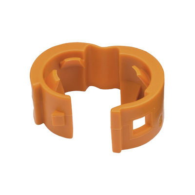 Kit De 25 Clips De Identificación Para Patch Cords, Compatible Con Diámetros De 4.7 A 7.8 Mm,  Color Naranja