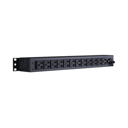 Pdu Cyberpower (pdu15b12r) 12 Salidas Nema 5-15r, Montaje 1u. Salida De 100-125 V 15a.