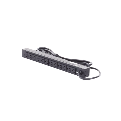 Pdu Cyberpower (pdu15b12r) 12 Salidas Nema 5-15r, Montaje 1u. Salida De 100-125 V 15a.