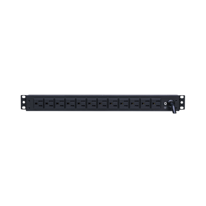 Pdu Cyberpower (pdu15b12r) 12 Salidas Nema 5-15r, Montaje 1u. Salida De 100-125 V 15a.
