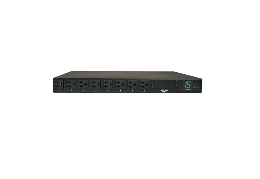 Pdu Tripp Lite Pdumh15at Monofásico Con Medidor Digital Con Switch De Transferencia Automática, 1.4kw, 2 Entradas 5-15p Garantía Limitada Por 2 Años