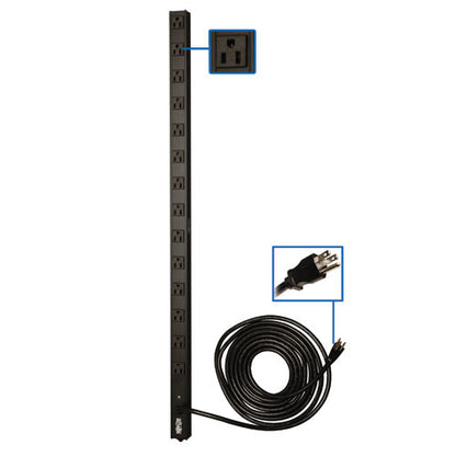 Pdu Vertical Tripp-lite Para Rack 15a 120v 14 Contactos