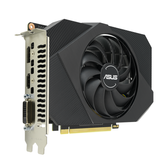 Tarjeta De Video Asus Nvidia Gtx1630 /pcie X16 3.0 /4gb Gddr6 /hdmi /dp /dvi /estandar /gama Media