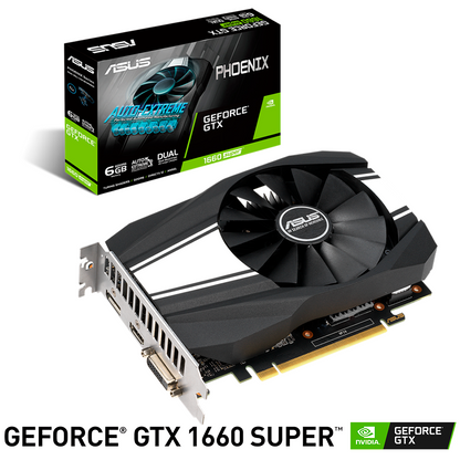 Tarjeta De Video Asus Nvidia Gtx1660s /pcie X16 3.0 /6gb Ddr6 /hdmi /dp /dvi /estandar /gama Basica