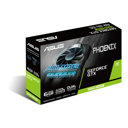 Tarjeta De Video Asus Nvidia Gtx1660s /pcie X16 3.0 /6gb Ddr6 /hdmi /dp /dvi /estandar /gama Basica