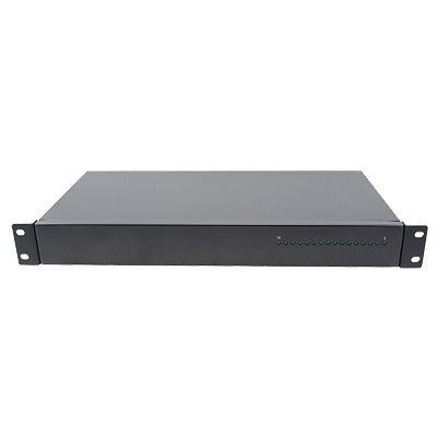 Fuente De Poder Profesional De 16 Salidas / 24 Vca @ 20 Amper Con Montaje Para Rack, Voltaje De Entrada : 110 Vca