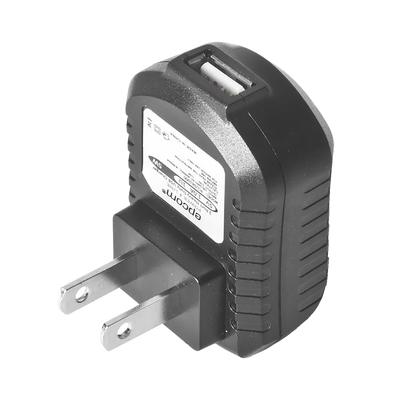 Cargador Usb Profesional De 1 Puerto, De 5 Vcc, 1 Amper Para Smartphones Y Tablets; Voltaje De Entrada De 100-240 Vca