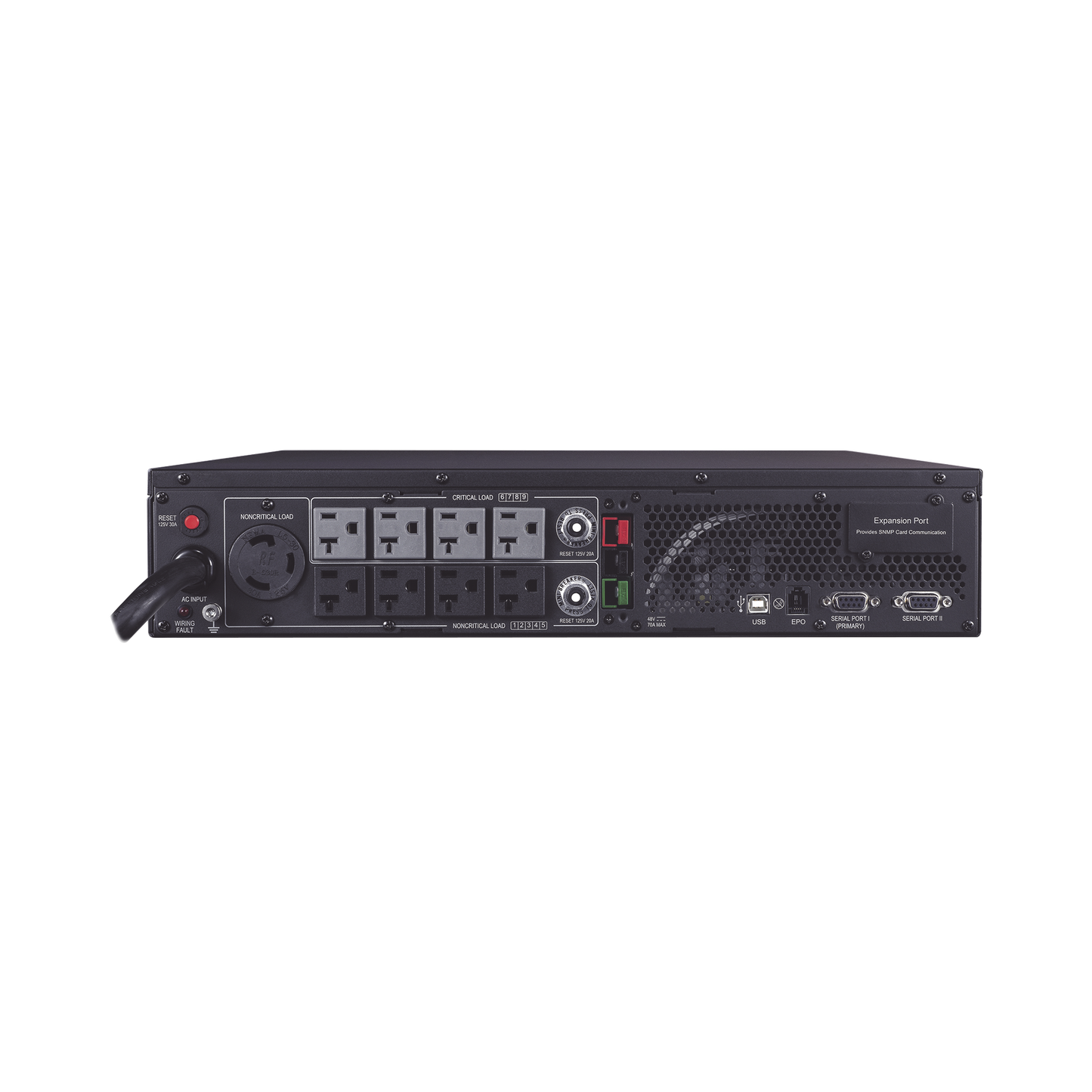 Ups De 3000 Va/2700 W, Topología Línea Interactiva, Entrada 120 Vca Nema L5-30p, Onda Senoidal Pura, Torre O Rack De 2 Ur, Con 8 Tomas 5-20r Y 1 L5-30r