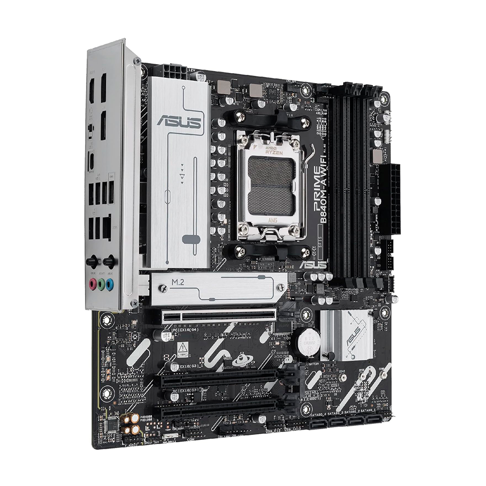 Mb Asus B840 Amd S-am5 9a Gen /4x Ddr5 7600 /hdmi /2x Dp /2x Usb 3.2 /micro Atx /gama Media