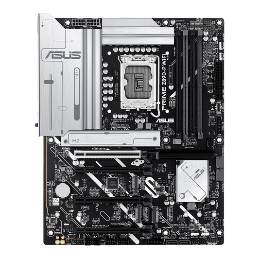 Mb Asus Z890 Intel S-1851 Serie 2/4x Ddr5 7600/dp/hdmi/m.2/5x Usb3.2/usb-c/wifi 7/bluetooth/atx/gama Alta