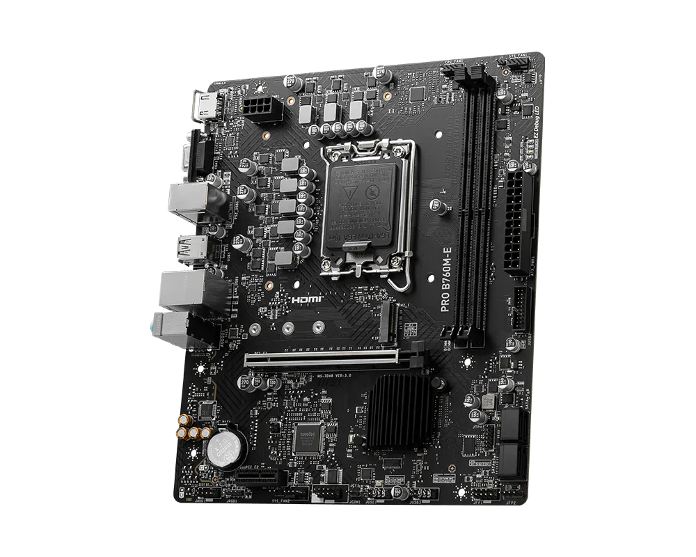 Mb Msi B760 Intel S-1700 14a/13a/12a Gen/2x Ddr5 4800/1xdp/hdmi/m.2/4x Usb3.2/usb-c/atx/gama Media/rgb