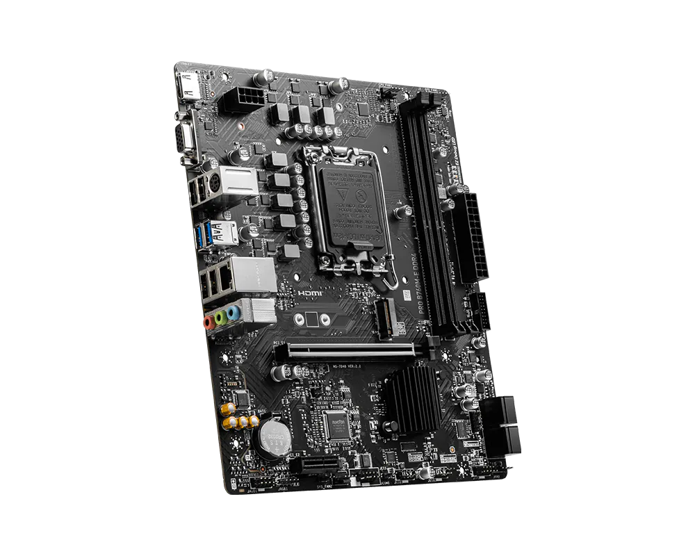 Mb Msi B760 Intel S-1700 14a/13a/12a Gen/2x Ddr4 4800/hdmi/m.2/4x Usb3.2/matx/gama Media