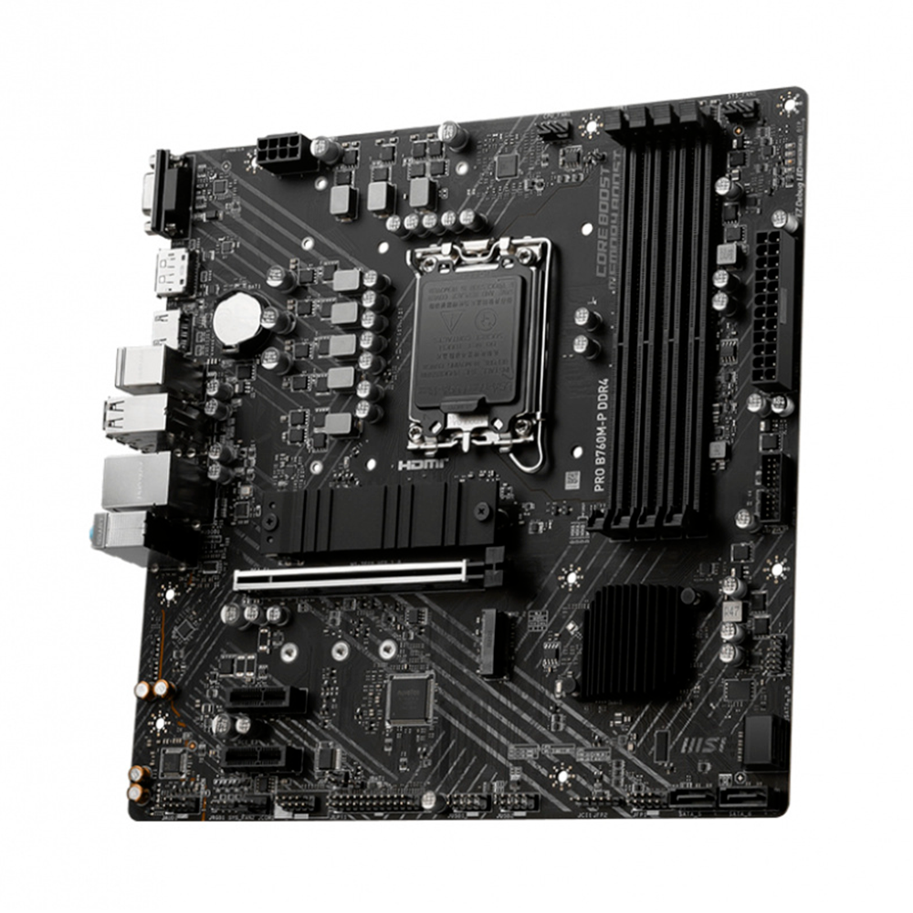 Mb Msi B760 Intel S-1700 14a/13a/12a Gen/4x Ddr5 4800/1xdp/hdmi/m.2/4x Usb3.2/usb-c/atx/gama Media/rgb