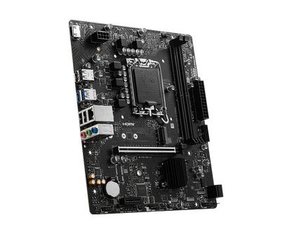Mb Msi H610 Intel S-1700 14a Gen/2xddr4 64max 3200mhz/pcie 4.0/hdmi/dp/2xusb 3.2/m.2/micro Atx/gama Basica