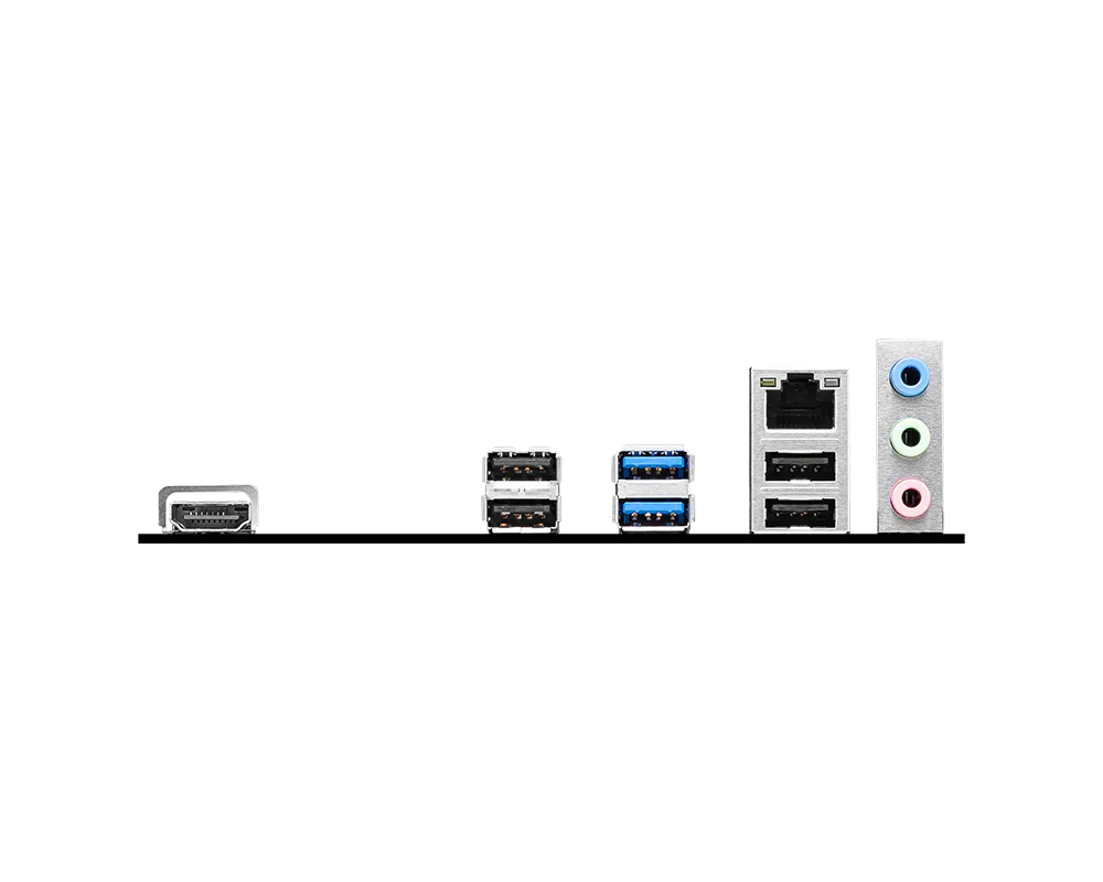 Mb Msi H610 Intel S-1700 14a Gen/2xddr4 64max 3200mhz/pcie 4.0/hdmi/dp/2xusb 3.2/m.2/micro Atx/gama Basica