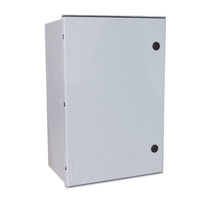 Gabinete De Poliéster Ip65 Uso En Intemperie (600 X 800 X 300 Mm) Con Placa Trasera Interior De Plástico (incluye Chapa Y Llave).