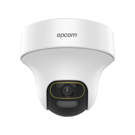 Cámara LUZ DUAL (IR + LUZ BLANCA) / Domo TurboHD 2 Megapixel (1080p) / Luz Blanca 20 mts / Gran Angular 106° / Lente 2.8 mm / 30 mts IR EXIR / Exterior IP67 / 4 Tecnologías /  Micrófono Integrado