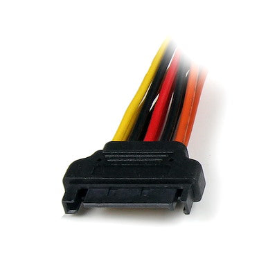 Cable De 15cm Adaptador Splitter Divisor De Alimentacion Sata Latching Con Cierre Pestillo - 2x Hembra - 1x Macho - Startech.com Mod. Pyo2lsata