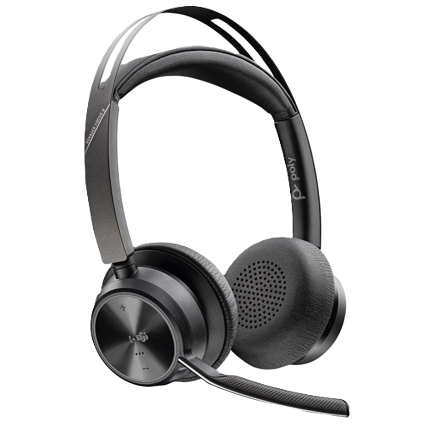 Diadema Hp Poly 9t9j4aaac3 Voyager Focus 2 Uc/ Version Microsoft Teams Bluetooth Dongle Usb-a Conexion Hasta 2 Dispositivos Estereo Hasta19 H De Conversacion Alcance Hasta 50 M (sin Base De Carga)